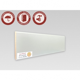 Напольный плинтус МДФ Teckwood Серый 80