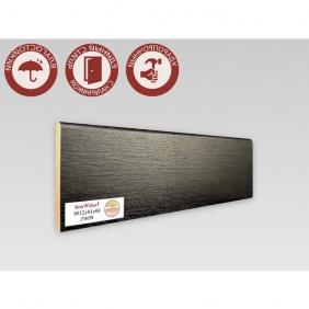 Напольный плинтус МДФ Teckwood Венге 80 
