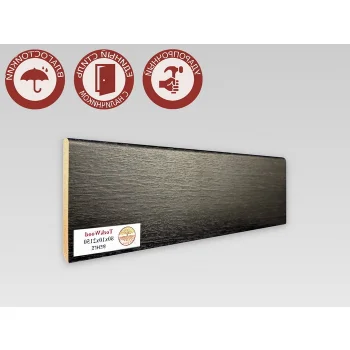 Напольный плинтус МДФ Teckwood Венге 80 