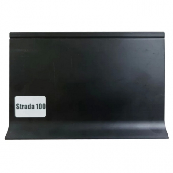 Плинтус Marca Bello Strada 100 черный [дюрополимерный]