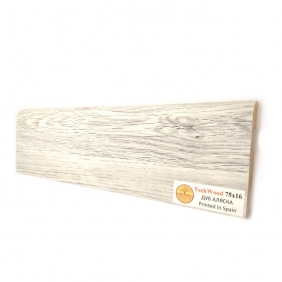 Напольный плинтус МДФ Teckwood Дуб аляска 75