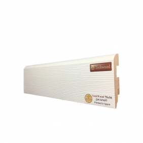 Напольный плинтус МДФ Teckwood Дуб брайт 75