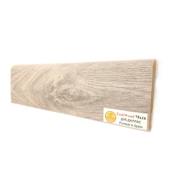 Напольный плинтус МДФ Teckwood Дуб даллас 75