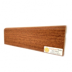 Напольный плинтус МДФ Teckwood Дуб табак 75