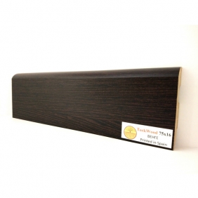 Напольный плинтус МДФ Teckwood Венге 75
