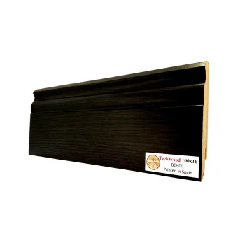 Напольный плинтус МДФ Teckwood Венге 100