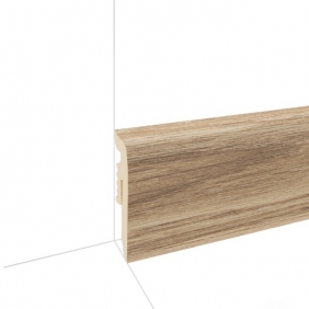 Напольный плинтус ПВХ Arbiton Vigo Дуб шерман 184