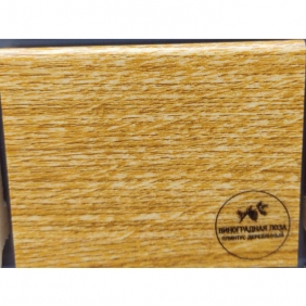 Напольный плинтус деревянный Русский профиль Виноградная лоза