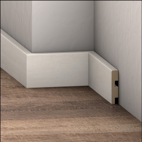 Напольный плинтус МДФ WellMaker Перламутр 5