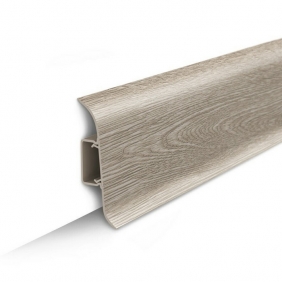 Напольный плинтус ПВХ Ideal Классик Дуб палена 415