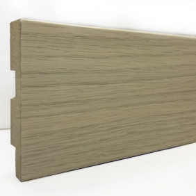 Напольный плинтус МДФ WellMaker [HM-1780] Клен