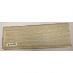 Напольный плинтус ПВХ Ideal Deconika 85 мм Орех антик 294