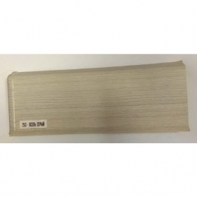 Напольный плинтус ПВХ Ideal Deconika Ясень серый 253